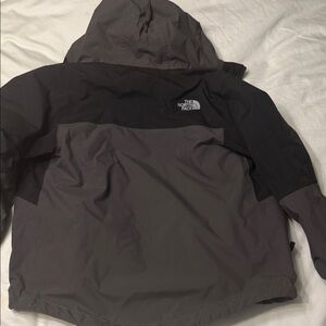 The North Face Two-Tone Black and Gray Jacket